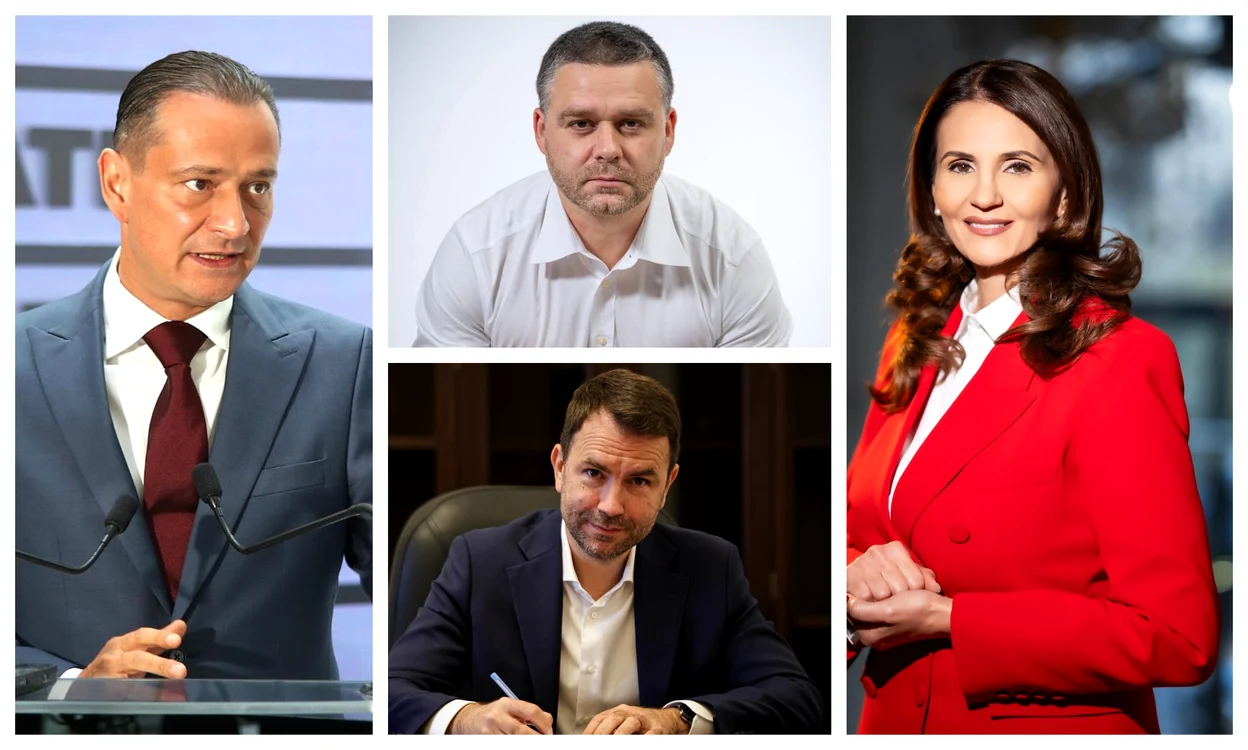 Colaj Daniel Băluță, Ciprian Ciucu, Cătălin Drulă și Anca Alexandrescu FOTO Colaj / Facebook