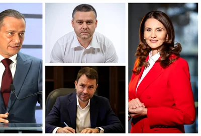 COLAJ Candidați Primăria Capitalei - Băluță - Ciucu - Drulă - Anca Alexandrescu FOTO Facebook