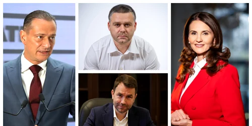 COLAJ Candidați Primăria Capitalei - Băluță - Ciucu - Drulă - Anca Alexandrescu FOTO Facebook