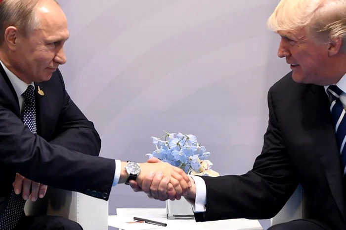 Donald Trump spune că a stabilit cu Vladimir Putin un prim contact pozitiv. Foto arhivă