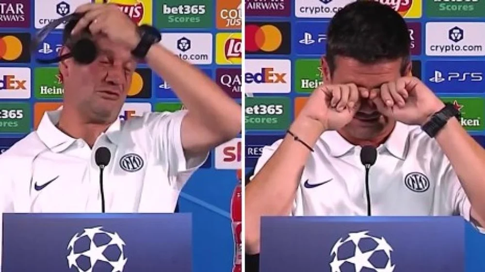 Moment comic cu Cristi Chivu. Căștile folosite pentru traducere i-au spart urechile și l-au făcut să plângă