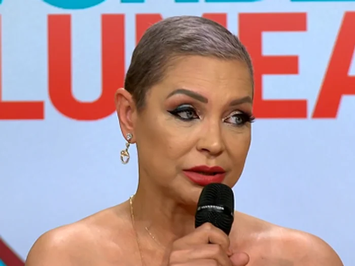 Eugenia Șerban și-a dat peruca jos în cadrul emisiunii "Vorbește lumea" (29 mai)