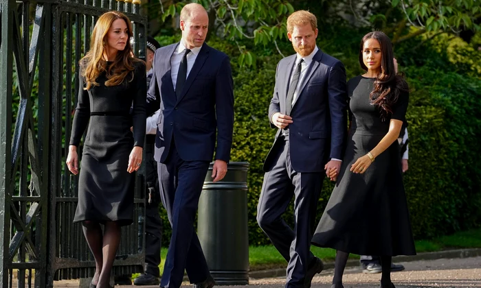 Prințesa Kate, Prințul William, Prințul Harry și Meghan Markle   profimedia 0844373482 jpg