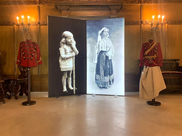 Expoziția „Costumul popular - simbol al identității naționale” la Muzeul Național Cotroceni (foto: Muzeul Militar Național „Regele Ferdinand I”)