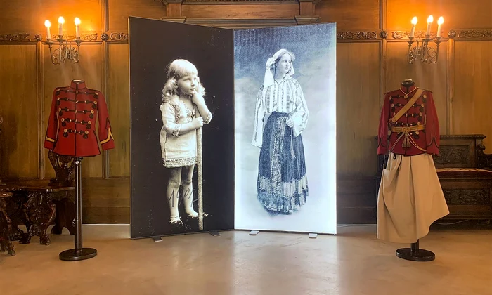 Expoziția „Costumul popular - simbol al identității naționale” la Muzeul Național Cotroceni (foto: Muzeul Militar Național „Regele Ferdinand I”)