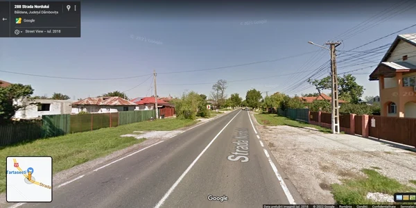 DN 7 Bâldana - Titu. FOTO Google