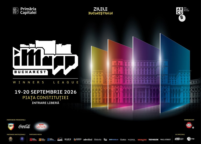iMapp Bucharest 2026 revine în Piața Constituției cu cea de-a 11-a ediție, sub tema PAST. FORWARD