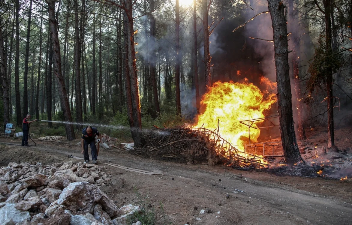 turcia afectată de incendii. FOTO EPA-EFE