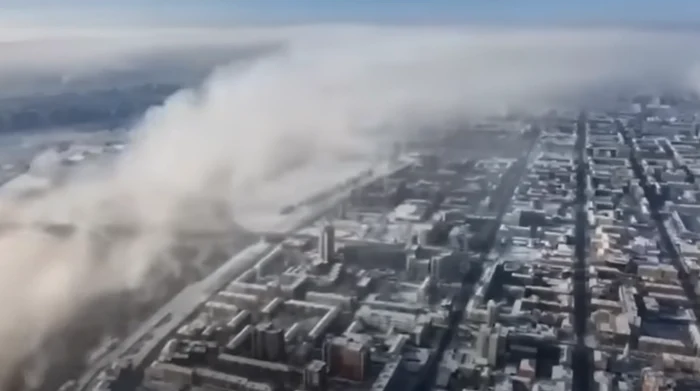 Iarna în viziunea Rusiei FOTO Captură video 