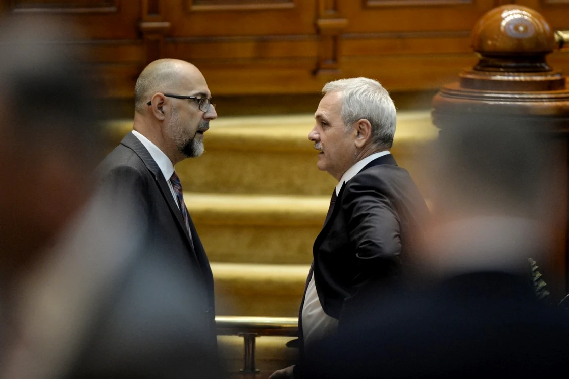 Kelemen Hunor şi Liviu Dragnea FOTO Mediafax