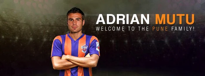 Adi Mutu e jucătorul celor de la FC Pune Cityfoto: arhivă personală