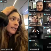 Scandal la UPU Constanța, cu live-uri pe TikTok și intervenția Poliției 5 spre 6 ianuarie. FOTO: captură TikTok/Focus Press