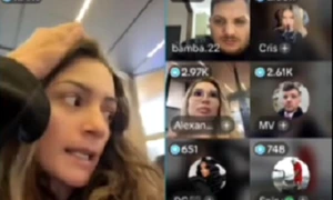 Scandal la UPU Constanța, cu live-uri pe TikTok și intervenția Poliției 5 spre 6 ianuarie. FOTO: captură TikTok/Focus Press