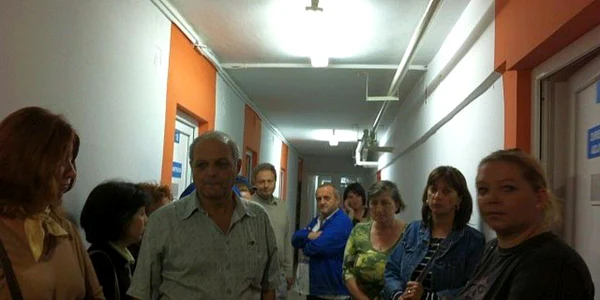 Dascăli baricadaţi. FOTO