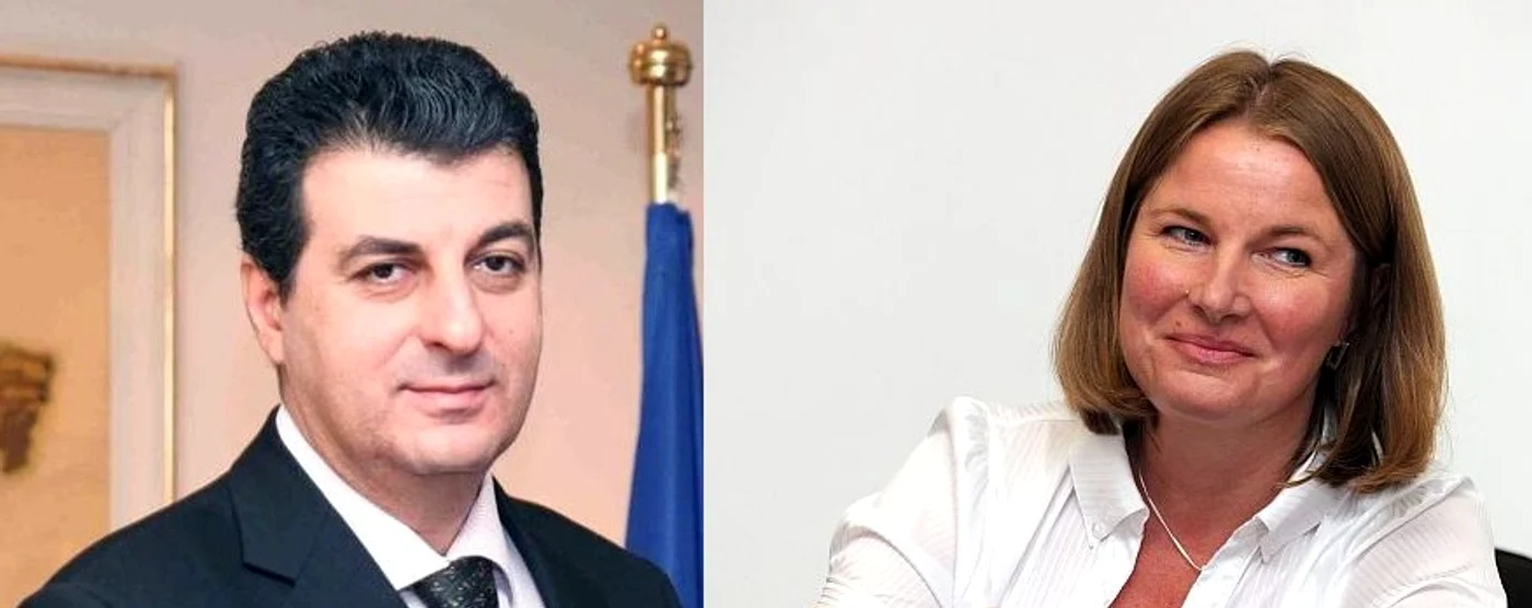 Mihnea Motoc şi Hegedüs Csilla vor depune astăzi jurământulFoto: MAE/Gazeta de Sud