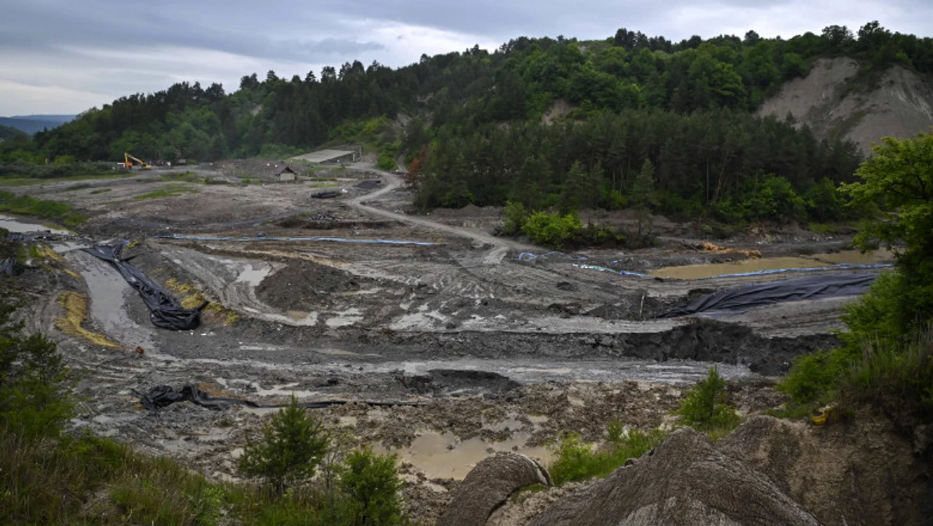 Autoritățile fac eforturi pentru a salva salina Praid de prăbușire / Sursa foto: Inquam Photos