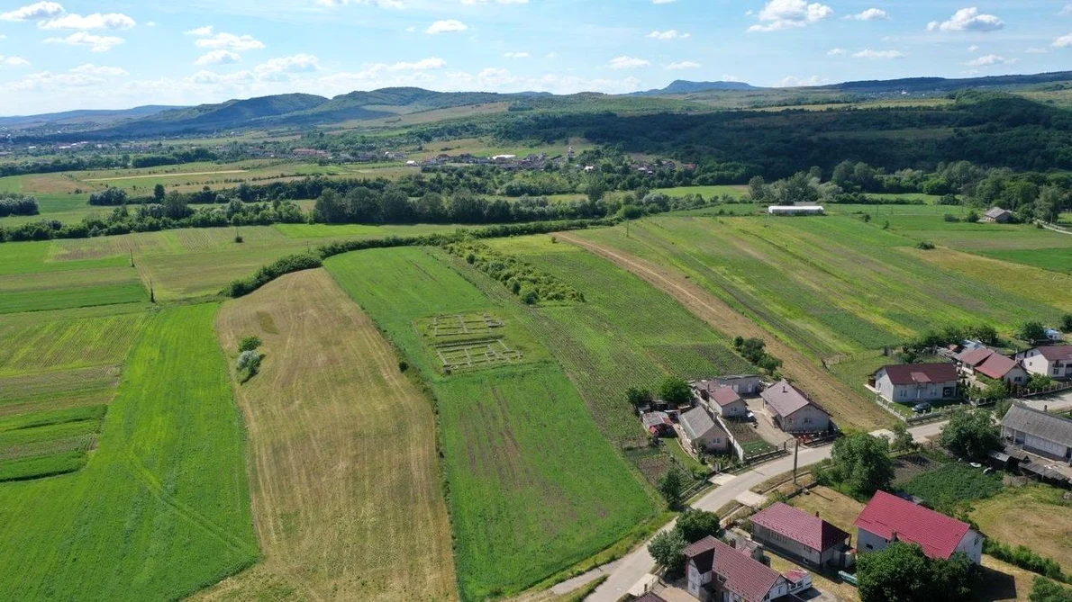 Cercetări arheologice non-invazive la castrul roman de la Arcobara (© Complexul Muzeal Bistrița-Năsăud)