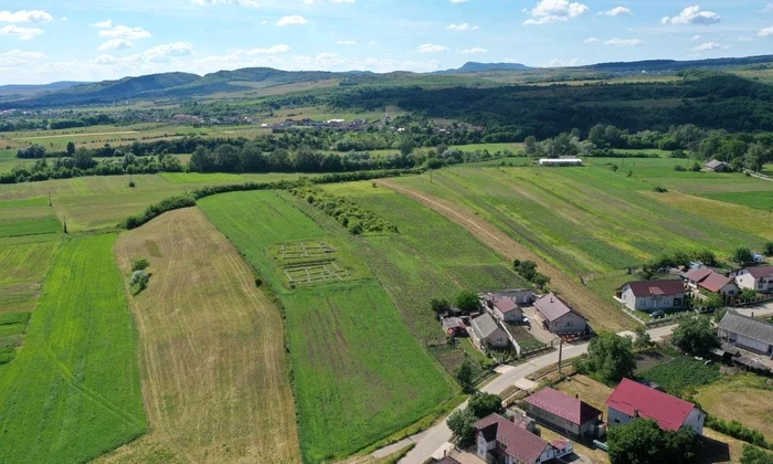 Cercetări arheologice non-invazive la castrul roman de la Arcobara (© Complexul Muzeal Bistrița-Năsăud)