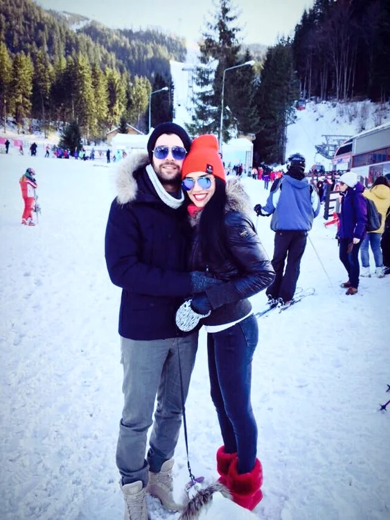 Adelina şi Speak s-au relaxat la munte în acest weekend