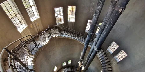 Vechiul turn de apă din Timişoara se transformă într-o veritabilă atracţie FOTO Ş.Both