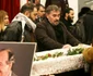 Actorul Ion Haiduc a asistat și el la priveghiul de la Nottara, unde a fost depus trupul neînsuflețut al lui George Alexandru jpeg