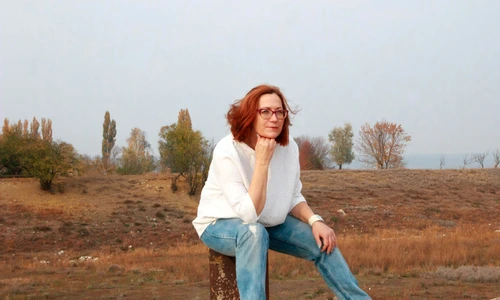 femeie afara culori de toamna blugi ghete IZpICskUh8 jpg