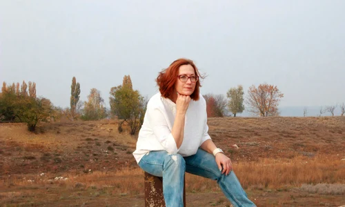 femeie afara culori de toamna blugi ghete IZpICskUh8 jpg