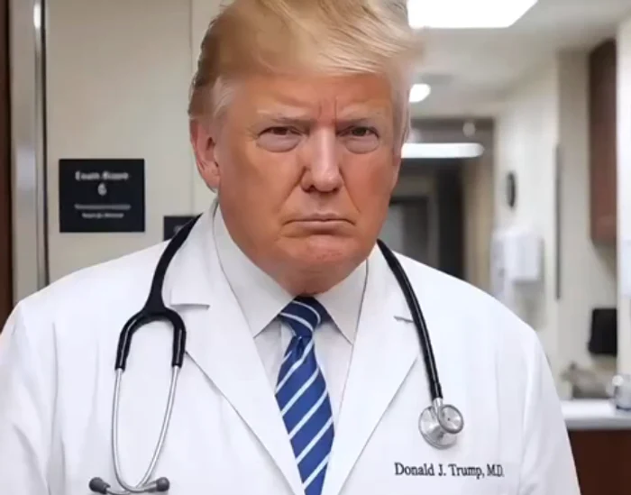 Trump doctor AI FOTO Captura Truth Social