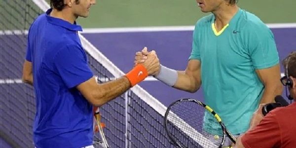 Nadal fFederer FOTO AP