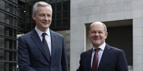 Bruno Le Maire  Olaf Scholz EPA EFE