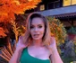 Andreea Antonescu a purtat și ea o rochie verde care i-a pus sânii în evidență