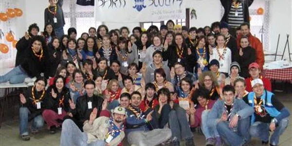 O parte dintre cercetaşi participă an de an la eveniment 