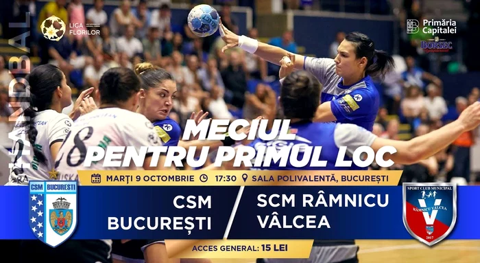 
    Căpitanul handbalistelor de la CSM București dă semnalul de luptă pentru meciul cu SCM Râmnicu Vâlcea, echipa care le-a administrat ”tigroaicelor” singura înfrângere din acest sezon, în Supercupa RomânieiFoto: Click!  