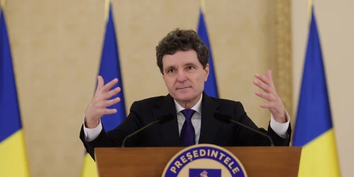 Nicușor Dan, conferință de presă la Palatul Cotroceni Inquam Photos / George Călin 