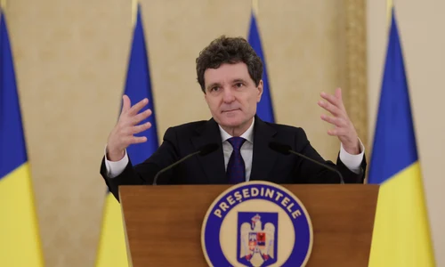 Nicușor Dan, conferință de presă la Palatul Cotroceni Inquam Photos / George Călin