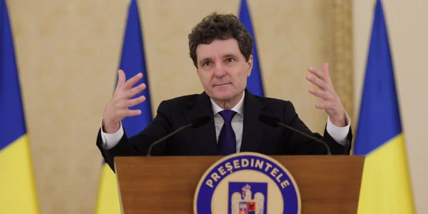 Nicușor Dan, conferință de presă la Palatul Cotroceni Inquam Photos / George Călin 
