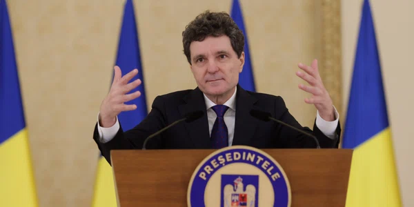 Nicușor Dan, conferință de presă la Palatul Cotroceni Inquam Photos / George Călin 