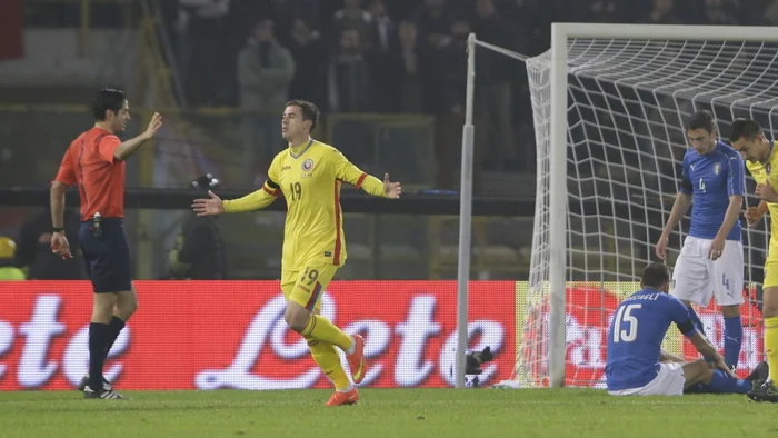 Bogdan Stancu  adat primul gol al României