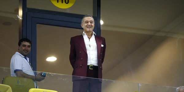 Gigi Becali FC Steaua - Partizan Belgran FOTO David Muntean
