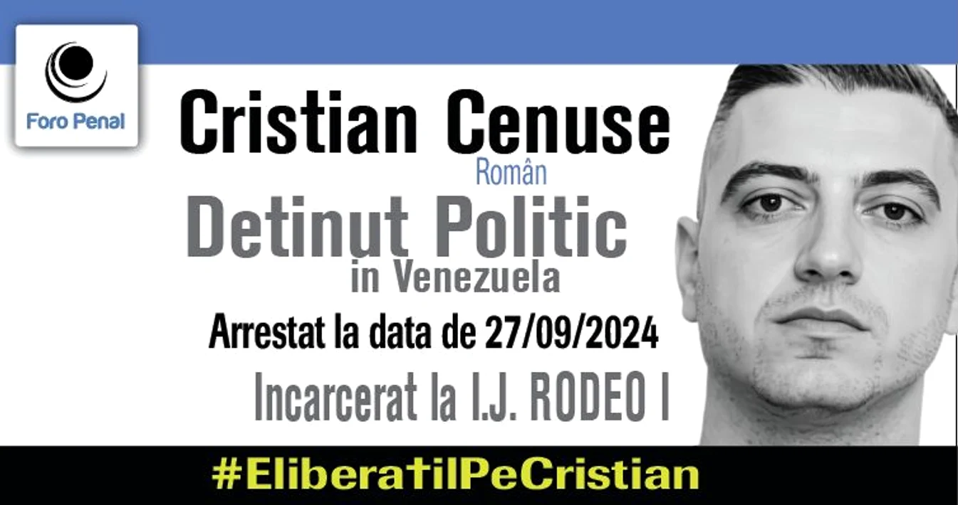 Cetățeanul român a fost eliberat din Venezuela FOTO: X/ @ForoPenal