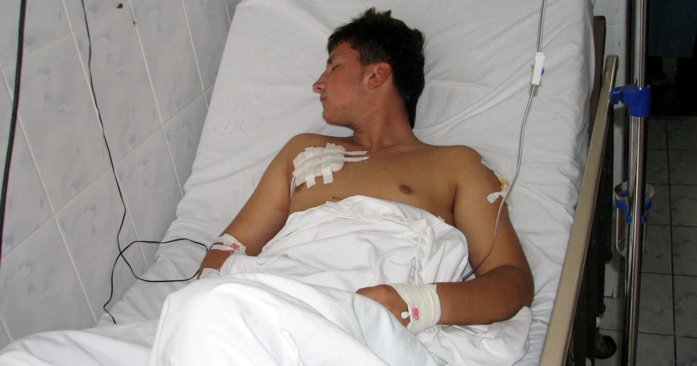 Iustin Antonesei a fost înjunghiat de trei ori