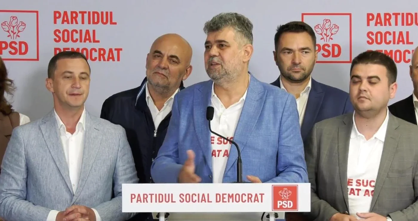 Președintele PSD Marcel Ciolacu FOTO Arhivă