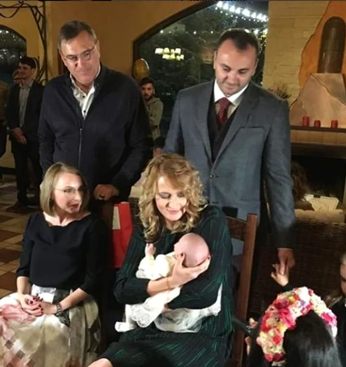 Gabriela Szabo a fost nașa fetiței Cameliei Potec