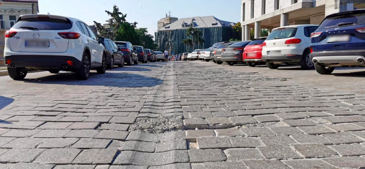 Pavajul din dale „cu aer istoric“, zobite în zona peninsulară a Constanţei Sursa Primăria Constanţa