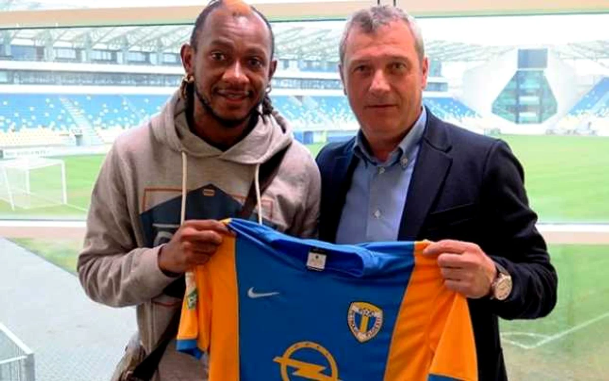 Mohamed Tchite, alături de Mircea Rednic