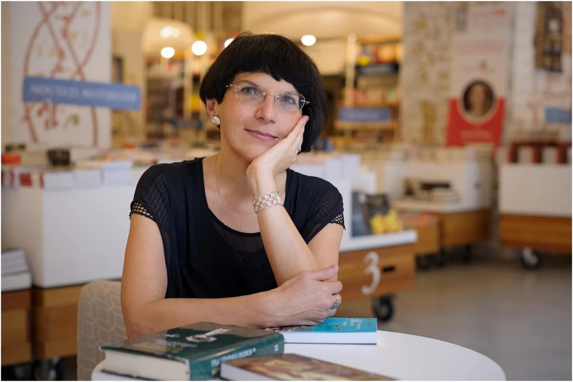Scriitoarea Ioana Pârvulescu                                                                     Fotografii: Arhiva personală