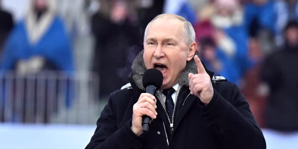 Vladimir Putin stadion Moscova concert 22 februarie 2022 FOTO Profimedia (2) jpg