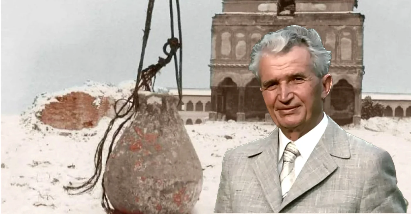 Ce clădire emblematică a distrus Ceaușescu într-o singură noapte. Foto: arhiva.