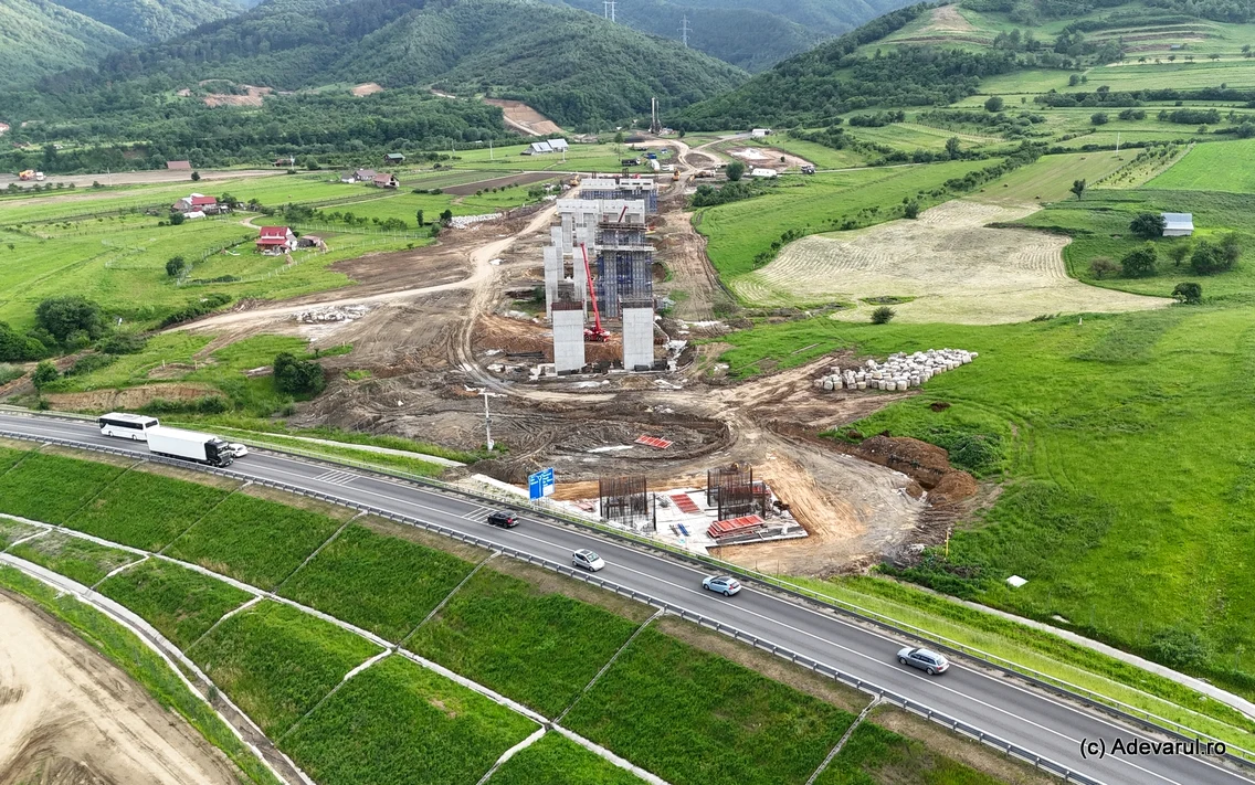 Viaductul Boița în șantier  Foto Daniel Guță ADEVĂRUL (23) JPG
