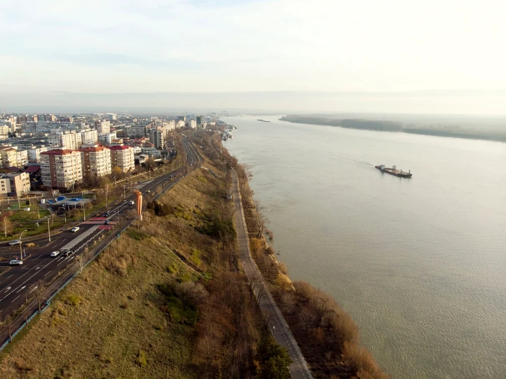 Faleza Dunării din Galaţi, sursa: Primăria Galaţi